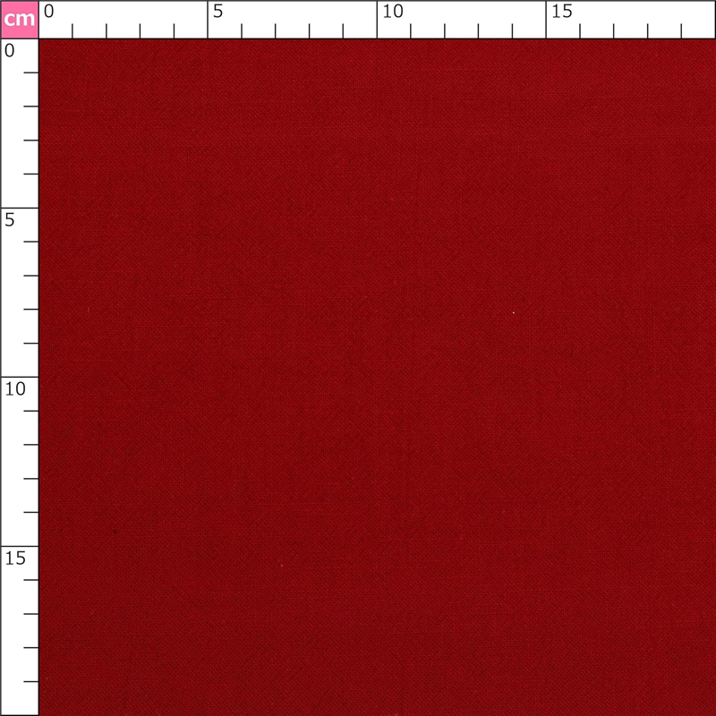 オリムパス製絲 あづみ野木綿生地 巾108cm×2m切売カット 紅色 AZUMINO-60 1枚（ご注文単位1枚）【直送品】
