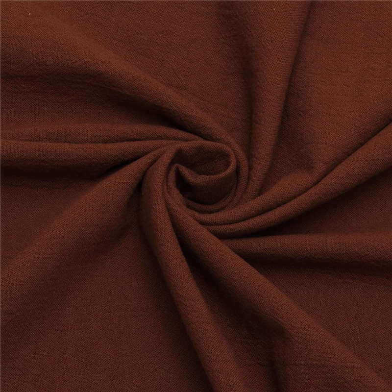 オリムパス製絲 あづみ野木綿 約108cm巾×2mカット色番68 赤茶 AZUMINO-68 1枚（ご注文単位1枚）【直送品】