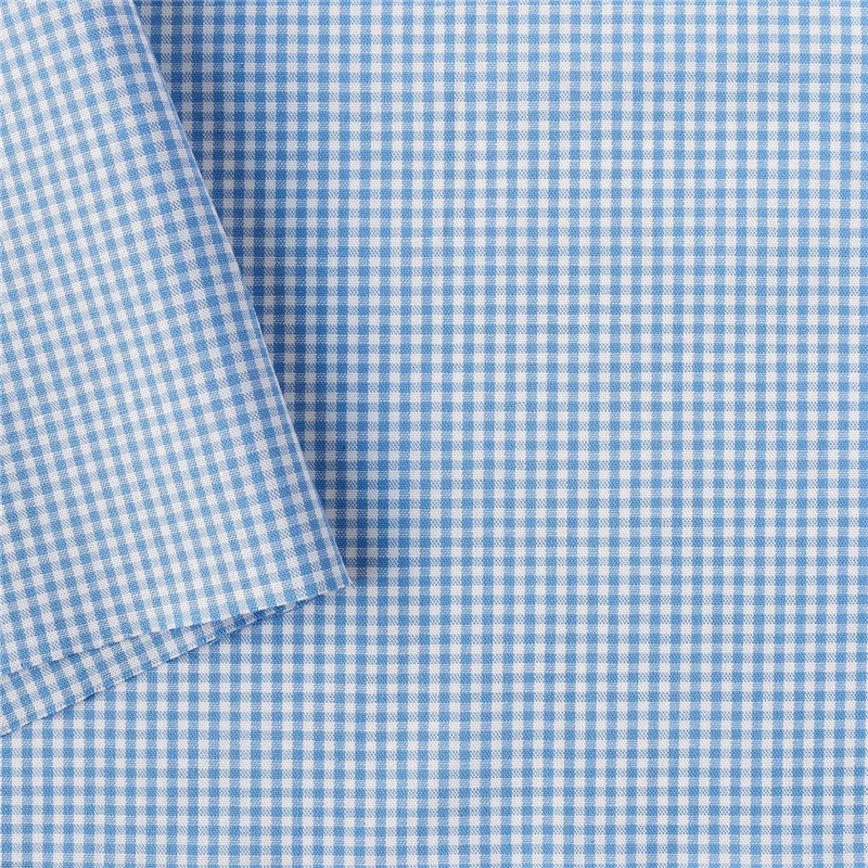 双日ファッション 40sギンガムチェック 小 巾110cm×5m切売カット ライトブルー B53000Z-102-5M 1枚（ご注文単位1枚）【直送品】