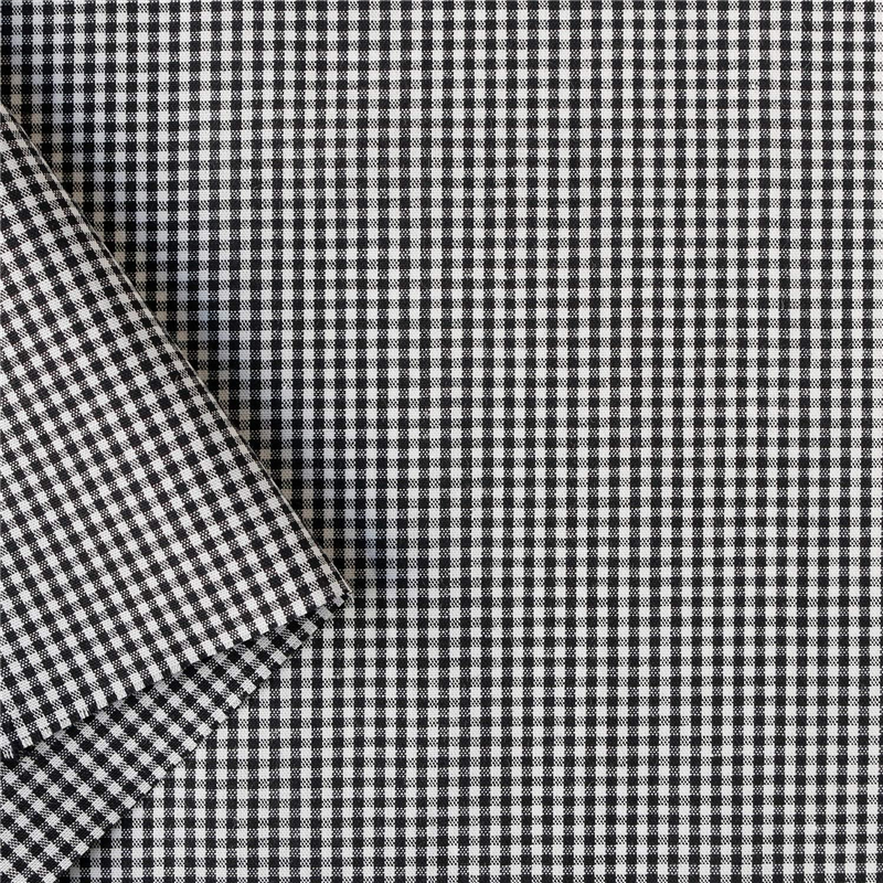 双日ファッション 40sギンガムチェック 小 巾110cm×8m切売カット ブラック B53000Z-106-8M 1枚（ご注文単位1枚）【直送品】