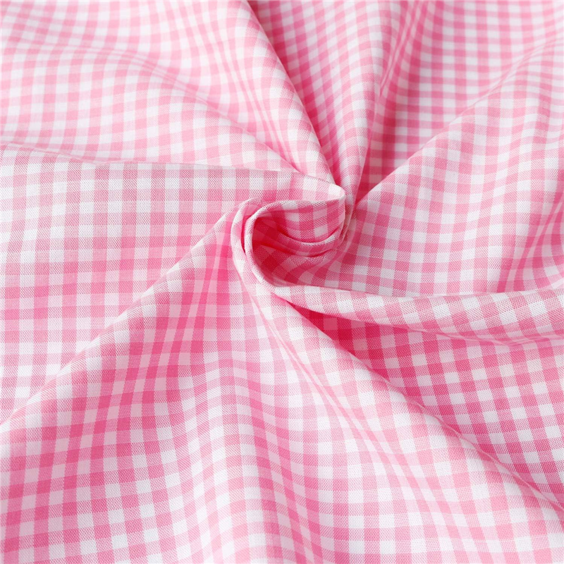日本紐釦貿易 40sギンガムチェック 中 巾110cm×4m切売カット ピンク B53000Z-201-4M 1枚（ご注文単位1枚）【直送品】