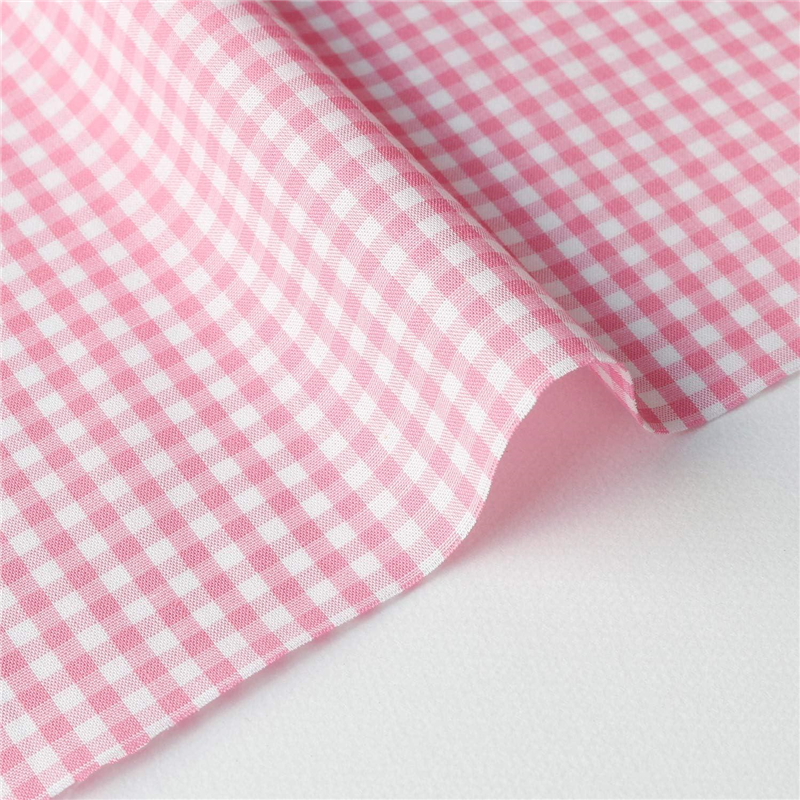 双日ファッション 40sギンガムチェック 中 巾110cm×7m切売カット ピンク B53000Z-201-7M 1枚（ご注文単位1枚）【直送品】
