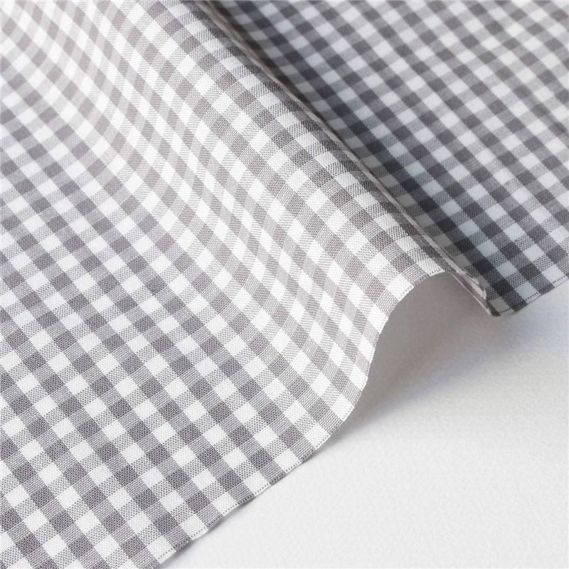 双日ファッション 40sギンガムチェック 中 巾110cm×5m切売カット グレー B53000Z-214-5M 1枚（ご注文単位1枚）【直送品】