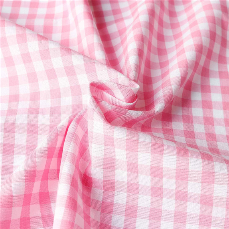 日本紐釦貿易 40sギンガムチェック 大 巾110cm×6m切売カット ピンク B53000Z-301-6M 1枚（ご注文単位1枚）【直送品】