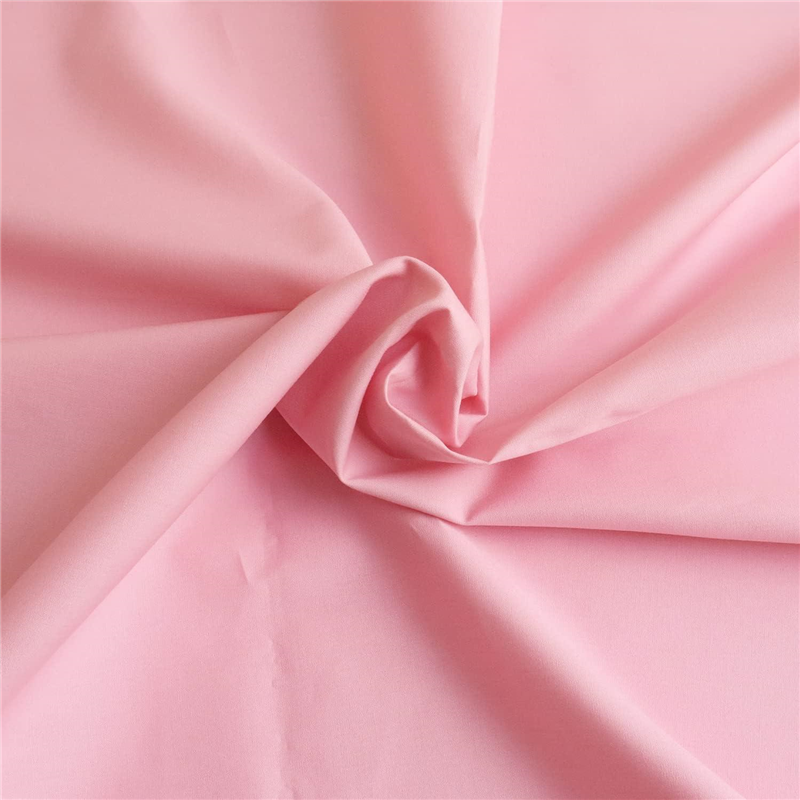 日本紐釦貿易 ブロード生地 無地 巾約112cm 2ｍカット チェリーピンク B64500-12-2M 1枚（ご注文単位1枚）【直送品】