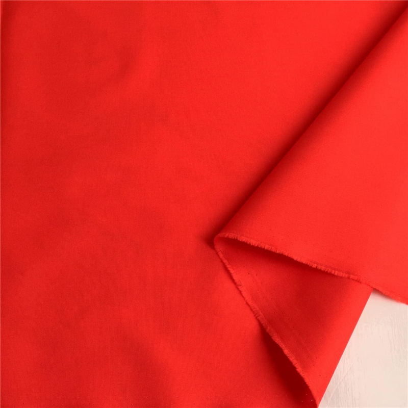 日本紐釦貿易 ブロード生地 無地 巾約112cm 4mカット カージナルレッド B64500-22-4M 1枚(ご注文単位1枚)【直送品】