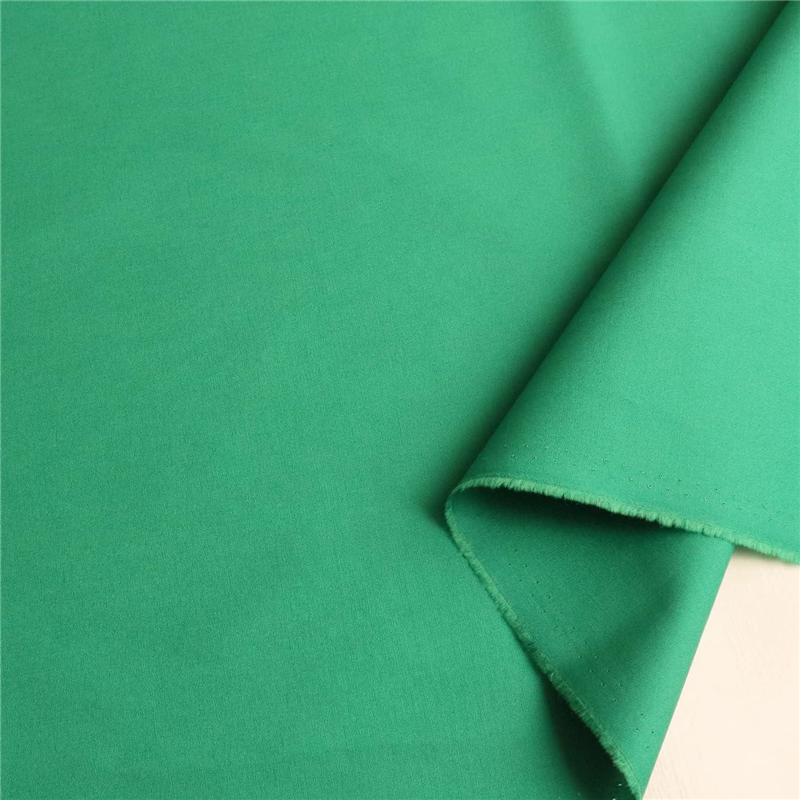 日本紐釦貿易 ブロード生地 無地 巾約112cm 1mカット ミドルグリーン B64500-24-1M 1枚（ご注文単位1枚）【直送品】