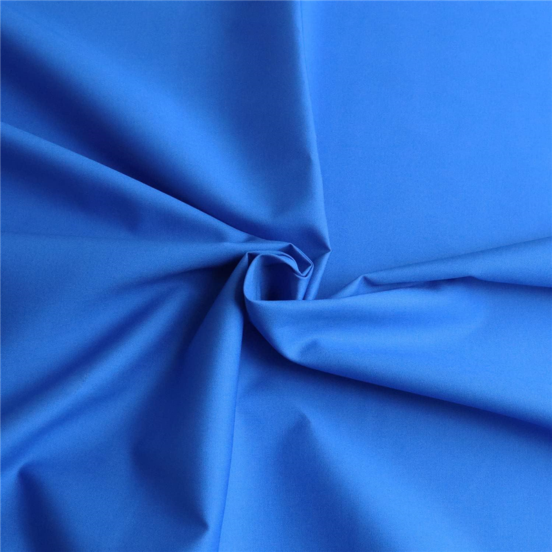 >日本紐釦貿易 ブロード生地 無地 巾約112cm 3mカット メディターブルー B64500-25-3M 1枚（ご注文単位1枚）【直送品】