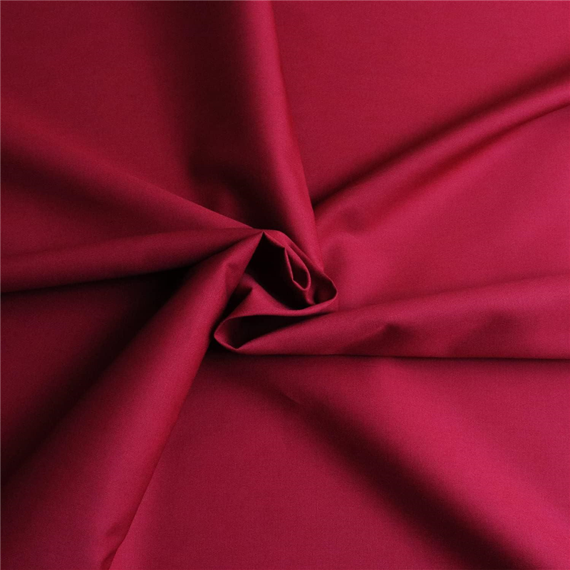 >日本紐釦貿易 ブロード生地 無地 巾約112cm 2ｍカット ラズベリー B64500-27-2M 1枚（ご注文単位1枚）【直送品】