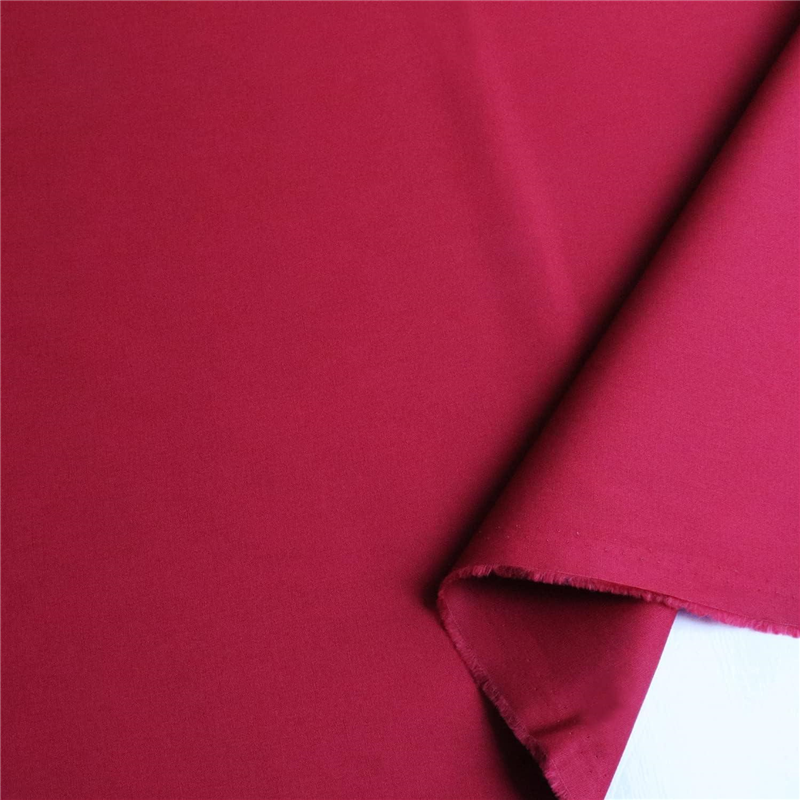 日本紐釦貿易 ブロード生地 無地 巾約112cm 4mカット ラズベリー B64500-27-4M 1枚（ご注文単位1枚）【直送品】