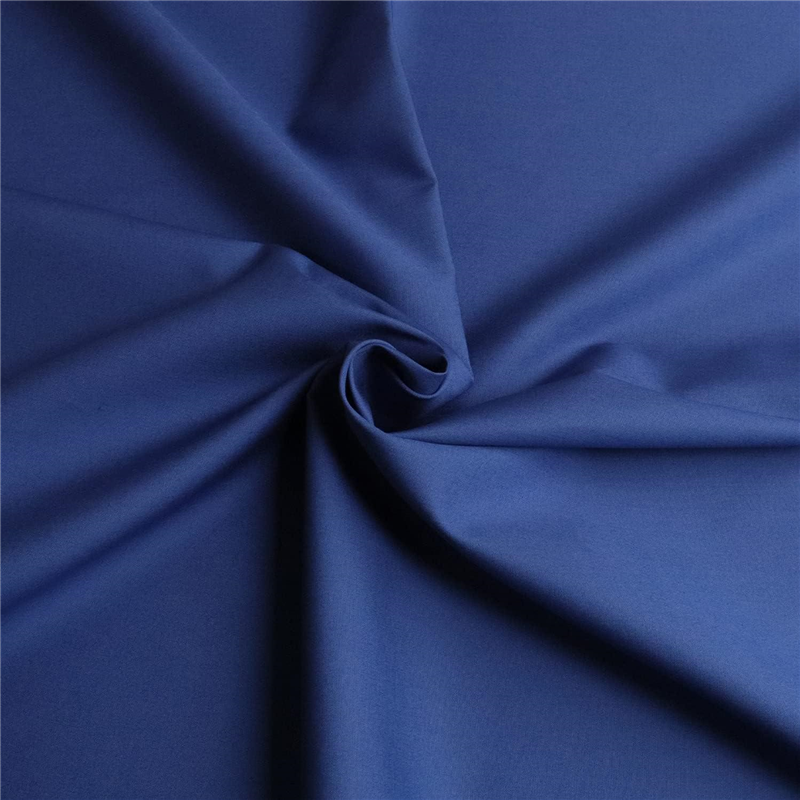 日本紐釦貿易 ブロード生地 無地 巾約112cm 3mカット タラソブルー B64500-28-3M 1枚（ご注文単位1枚）【直送品】