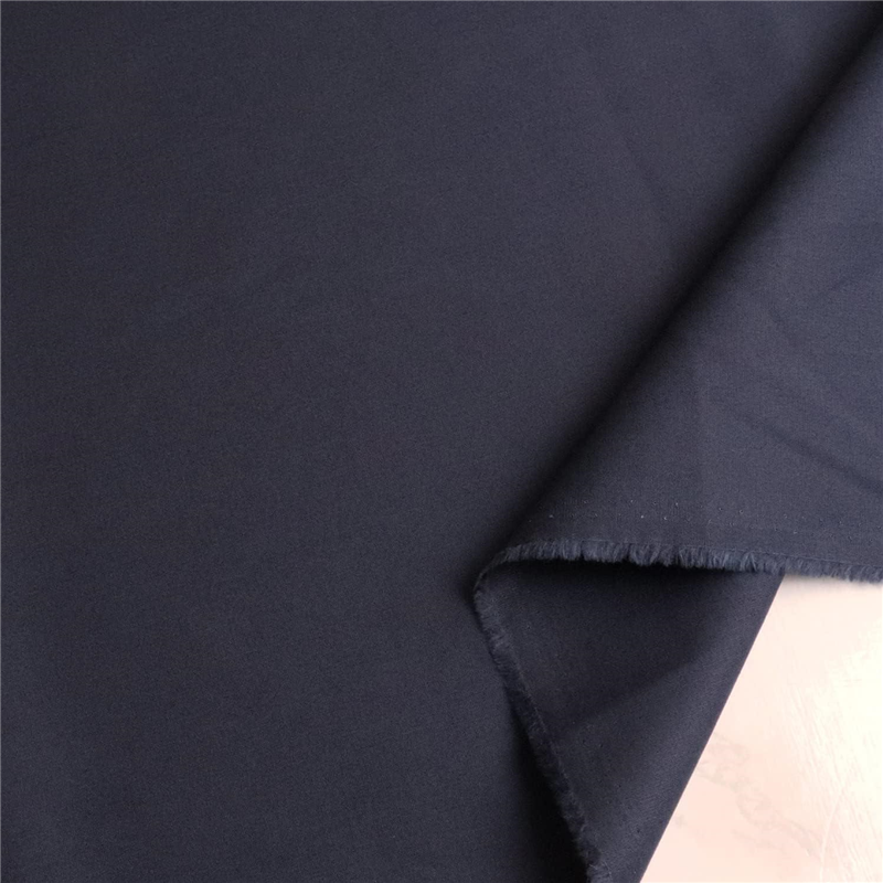 日本紐釦貿易 ブロード生地 無地 巾約112cm 5mカット アストラネイビー B64500-29-5M 1枚（ご注文単位1枚）【直送品】