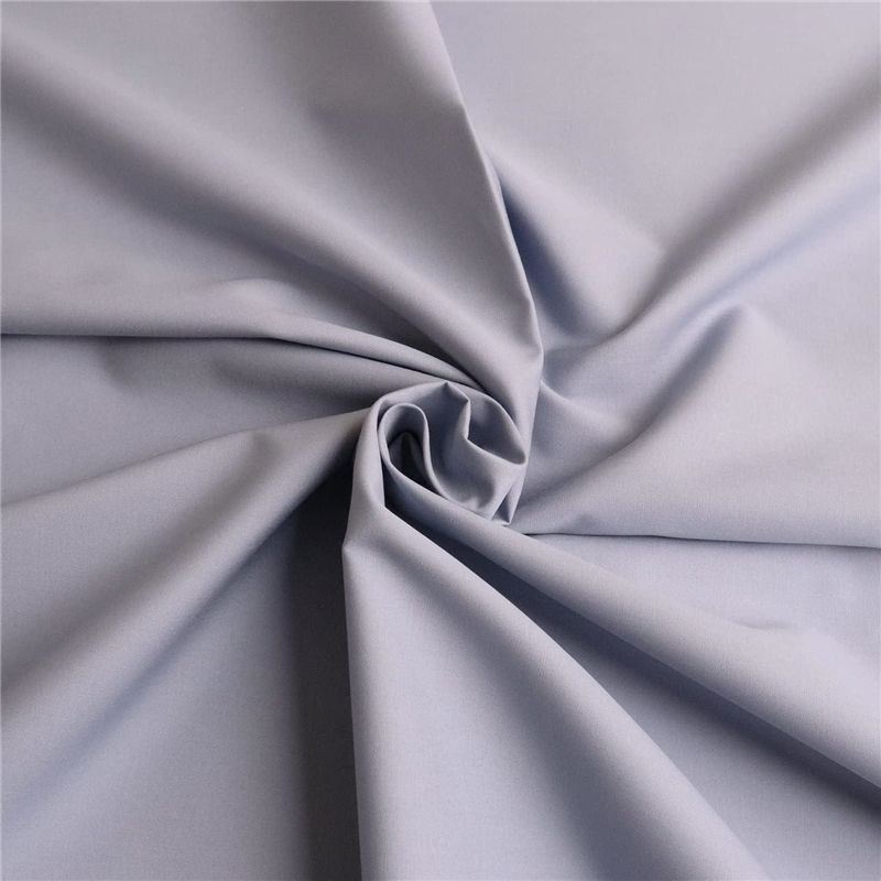 日本紐釦貿易 ブロード生地 無地 巾約112cm 2ｍカット ブルーグレー B64500-35-2M 1枚（ご注文単位1枚）【直送品】