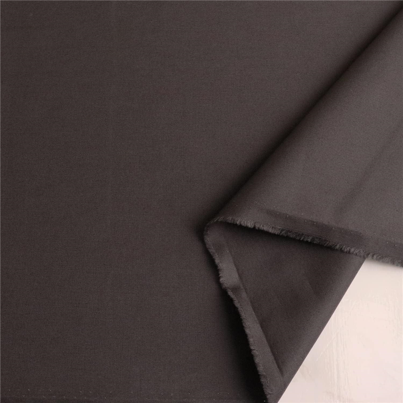 日本紐釦貿易 ブロード生地 無地 巾約112cm 4mカット ダークグレー B64500-39-4M 1枚（ご注文単位1枚）【直送品】