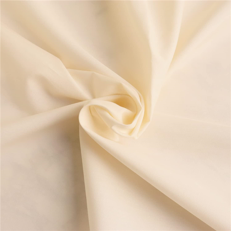 >日本紐釦貿易 ブロード生地 無地 巾約112cm 3mカット 生成 B64500-40-3M 1枚（ご注文単位1枚）【直送品】