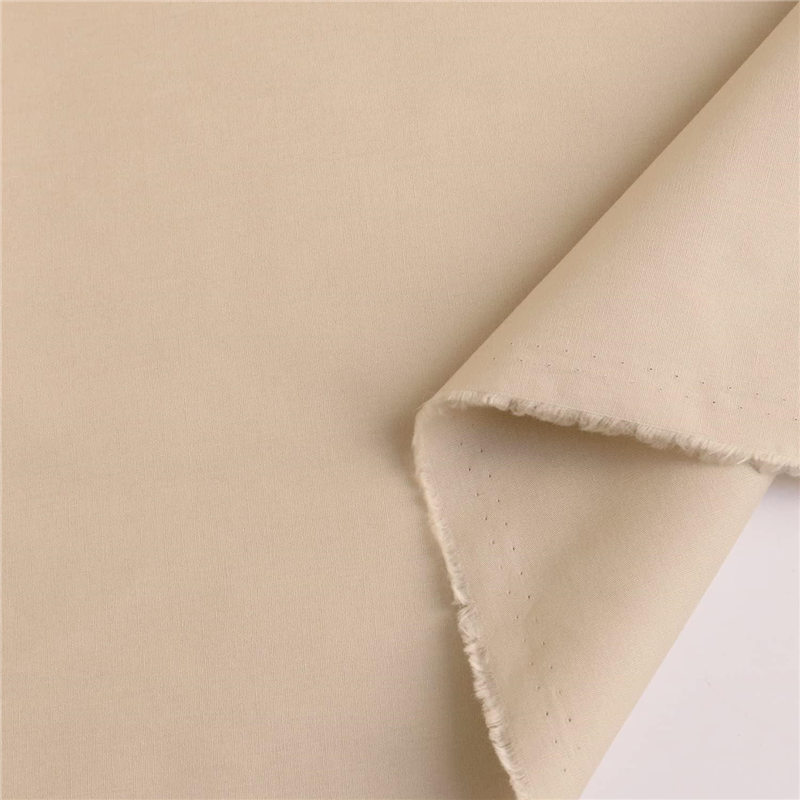 日本紐釦貿易 ブロード生地 無地 巾約112cm 3mカット ベージュ B64500-43-3M 1枚（ご注文単位1枚）【直送品】