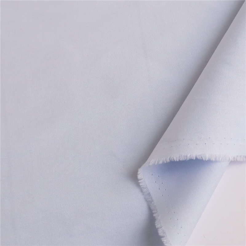 日本紐釦貿易 ブロード生地 無地 巾約112cm 4mカット サックス B64500-46-4M 1枚(ご注文単位1枚)【直送品】