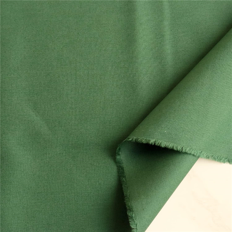日本紐釦貿易 ブロード生地 無地 巾約112cm 2ｍカット グリーン B64500-55-2M 1枚（ご注文単位1枚）【直送品】