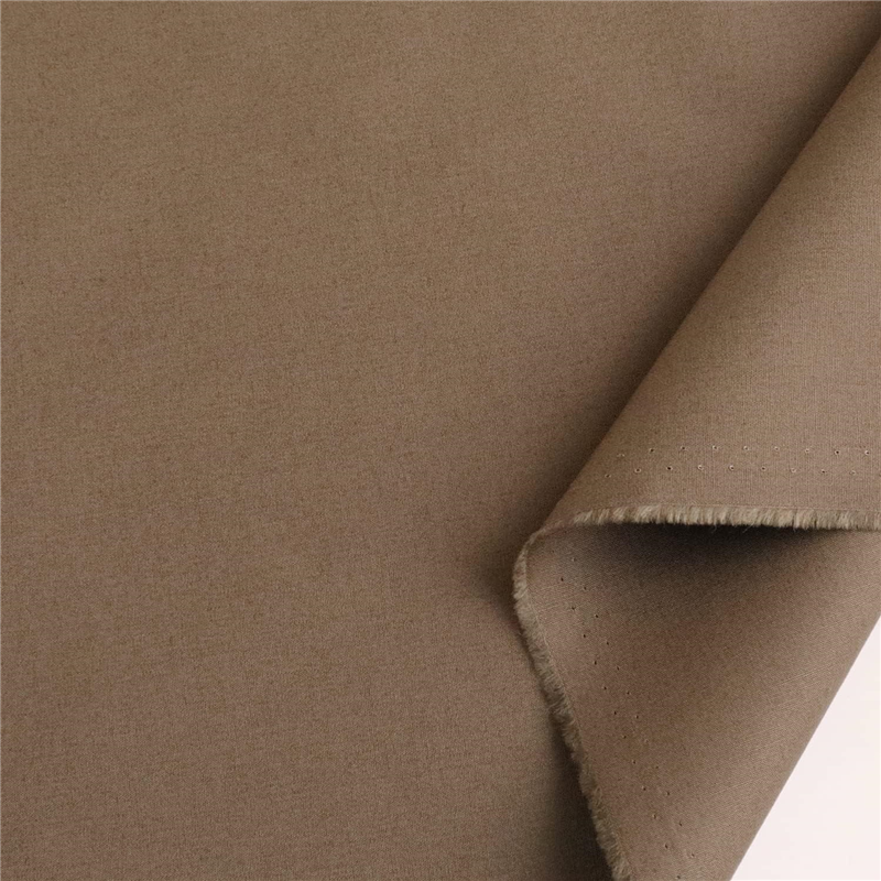 日本紐釦貿易 ブロード生地 無地 巾約112cm 1mカット ダークブラウン B64500-63-1M 1枚(ご注文単位1枚)【直送品】