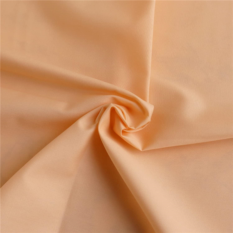 日本紐釦貿易 ブロード生地 無地 巾約112cm 3mカット クリームピンク B64500-64-3M 1枚（ご注文単位1枚）【直送品】