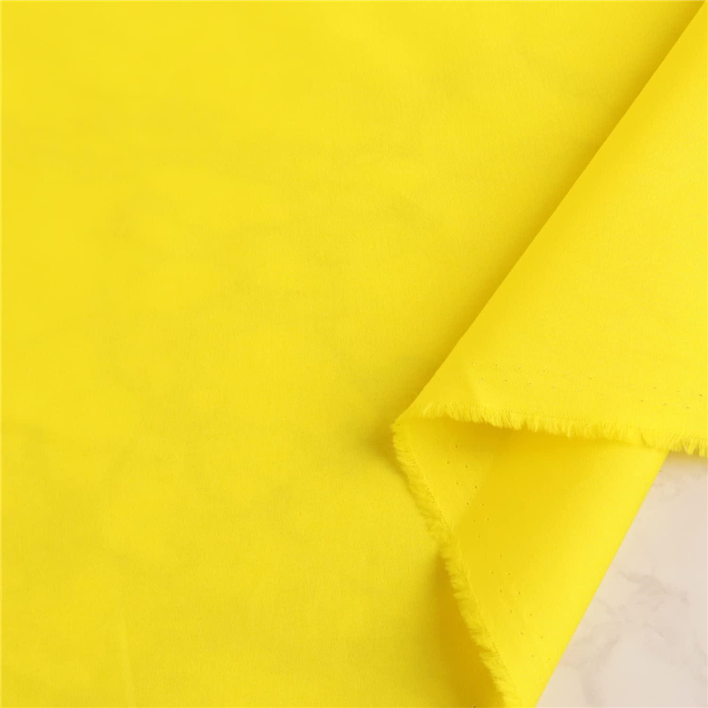 日本紐釦貿易 ブロード生地 無地 巾約112cm 5mカット レモンイエロー B64500-70-5M 1枚（ご注文単位1枚）【直送品】