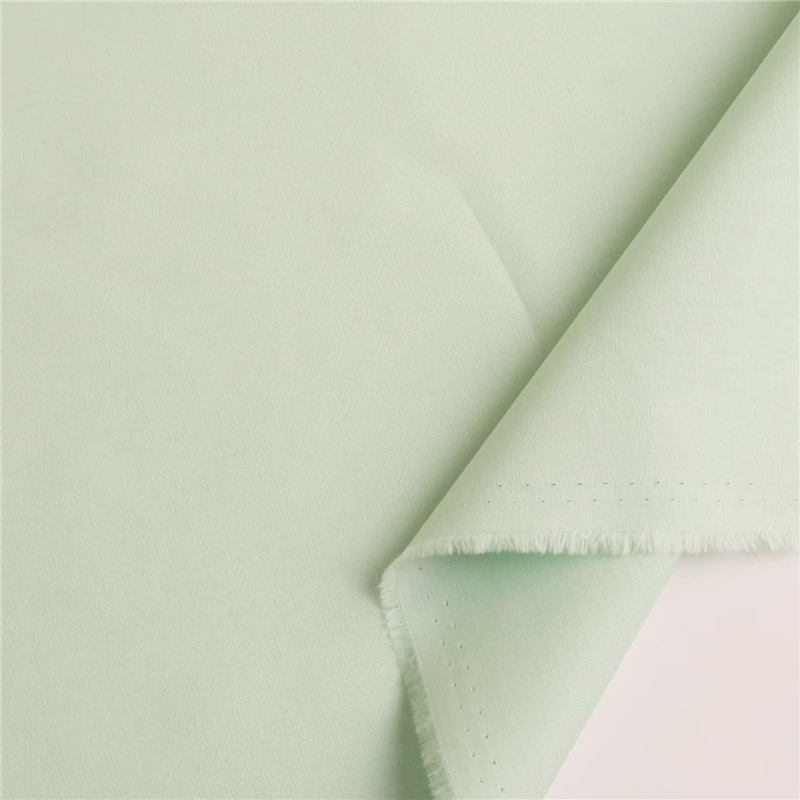 日本紐釦貿易 ブロード生地 無地 巾約112cm 1mカット ミントグリーン B64500-7-1M 1枚（ご注文単位1枚）【直送品】