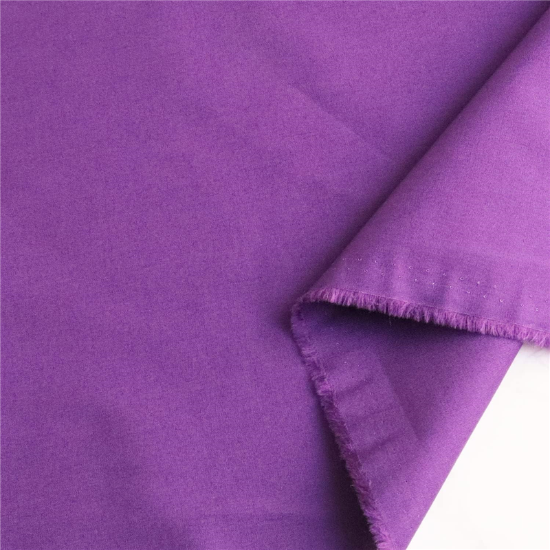 日本紐釦貿易 ブロード生地 無地 巾約112cm 2ｍカット パープル B64500-85-2M 1枚（ご注文単位1枚）【直送品】