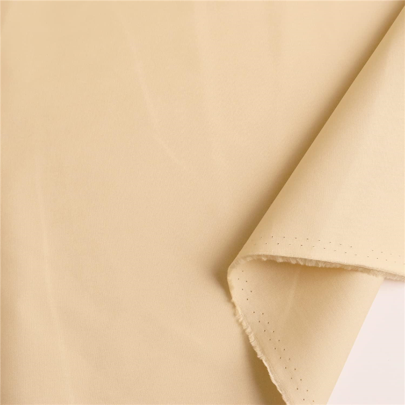 日本紐釦貿易 ブロード生地 無地 巾約112cm 5mカット サンドベージュ B64500-8-5M 1枚（ご注文単位1枚）【直送品】