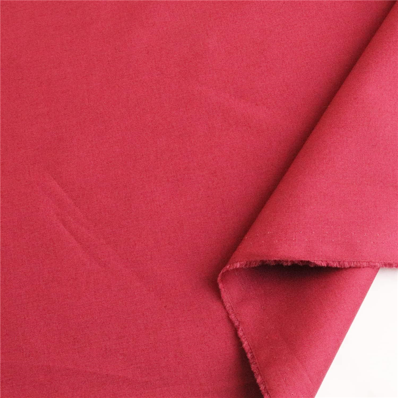 日本紐釦貿易 ブロード生地 無地 巾約112cm 2ｍカット ライトボルドー B64500-86-2M 1枚（ご注文単位1枚）【直送品】