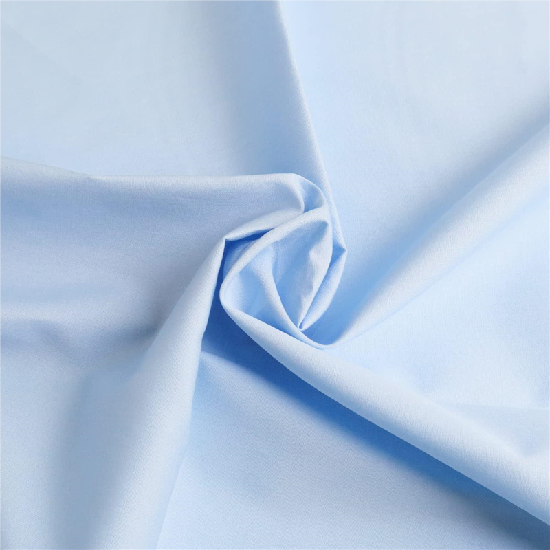 日本紐釦貿易 ブロード生地 無地 巾約112cm 5mカット ウェッジウッド B64500-9-5M 1枚（ご注文単位1枚）【直送品】