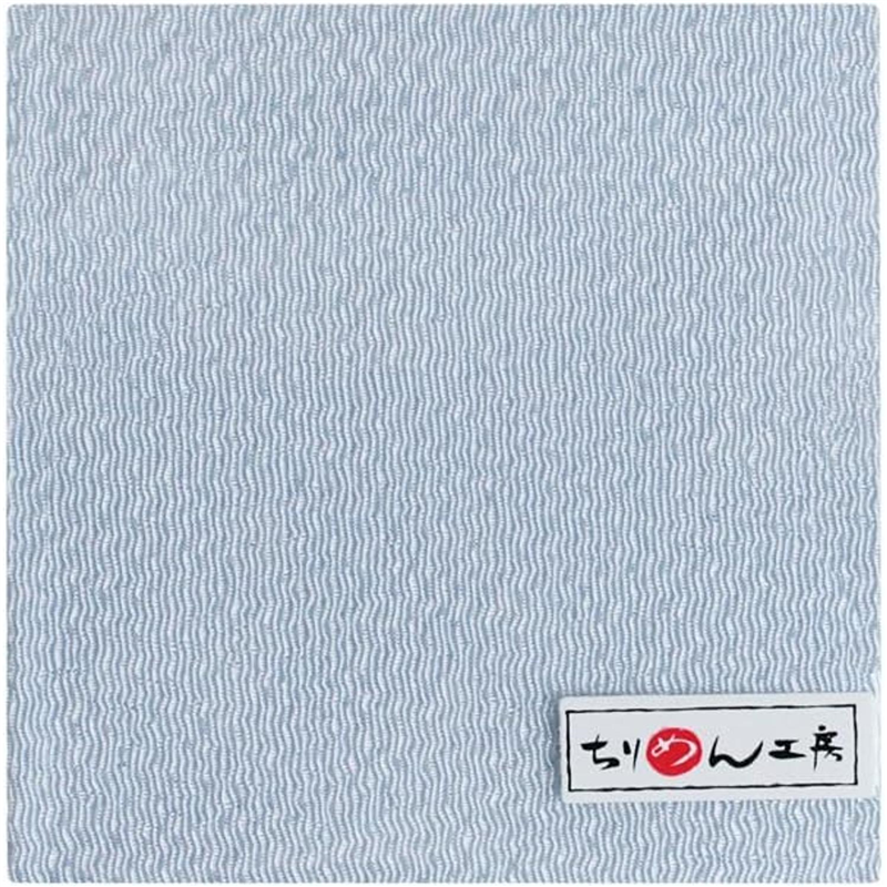 日本紐釦貿易 ちりめんカット 無地 約23×33cm 水浅葱色 CMN71 1枚（ご注文単位1枚）【直送品】