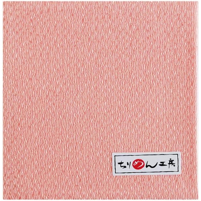 日本紐釦貿易 ちりめんカット 無地 約23×33cm 印度赤 CMN93 1枚（ご注文単位1枚）【直送品】