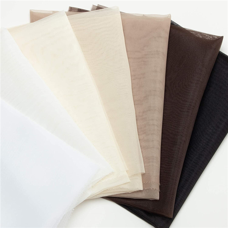 コスモテキスタイル ポリエステルオーガンジー生地 巾112cm×8m切売カット 赤 DD391-149-8M 1枚（ご注文単位1枚）【直送品】