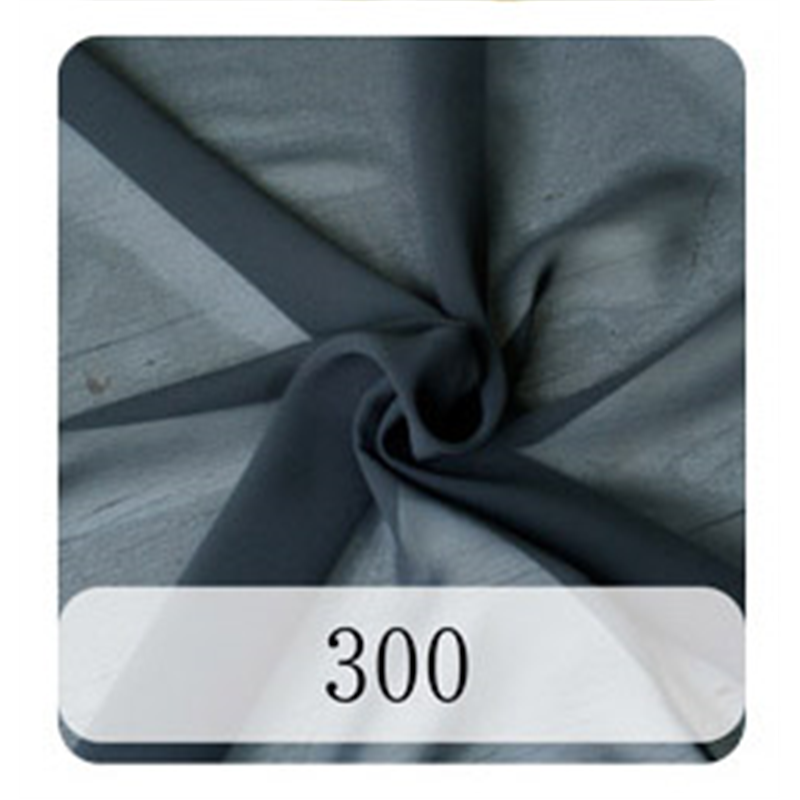 コスモテキスタイル シフォン 布地 服地 巾約112cm×6m切売カット ブラック DDD7572-300-6M 1枚(ご注文単位1枚)【直送品】