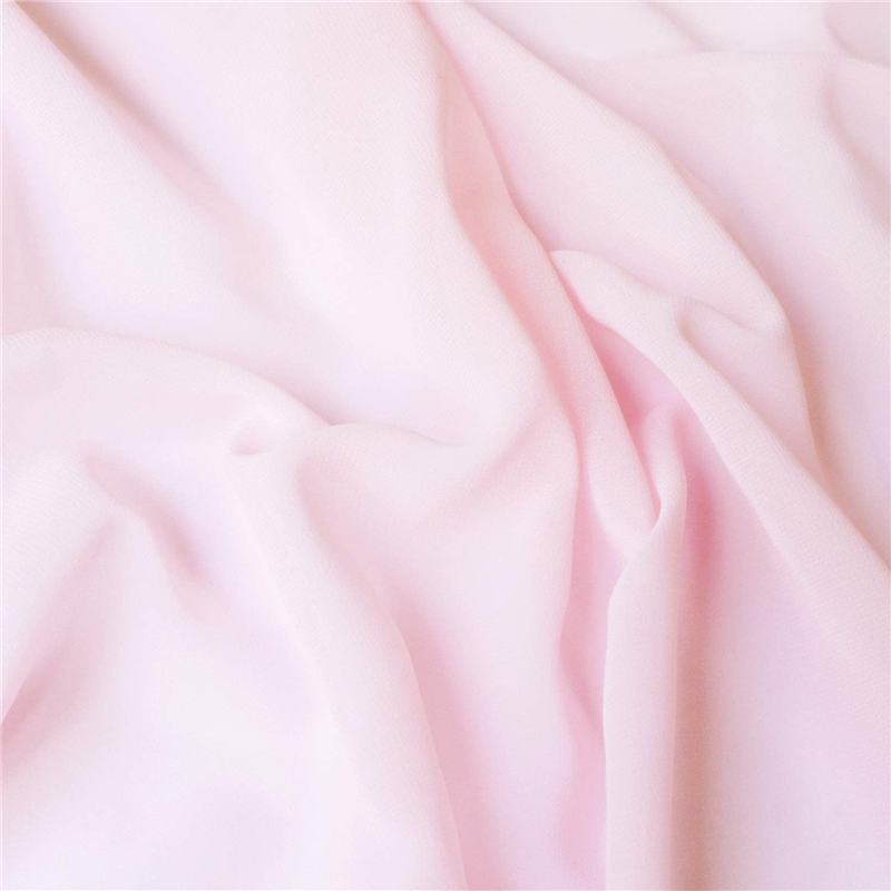 コスモテキスタイル シフォン 布地 服地 巾約112cm×10m切売カット ピンク DDD7572-33-10M 1枚（ご注文単位1枚）【直送品】