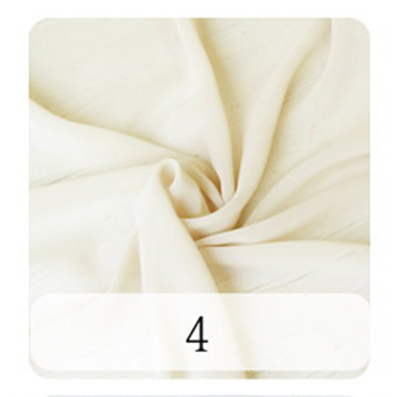 コスモテキスタイル シフォン 布地 服地 巾約112cm×5m切売カット 生成り DDD7572-4-5M 1枚（ご注文単位1枚）【直送品】