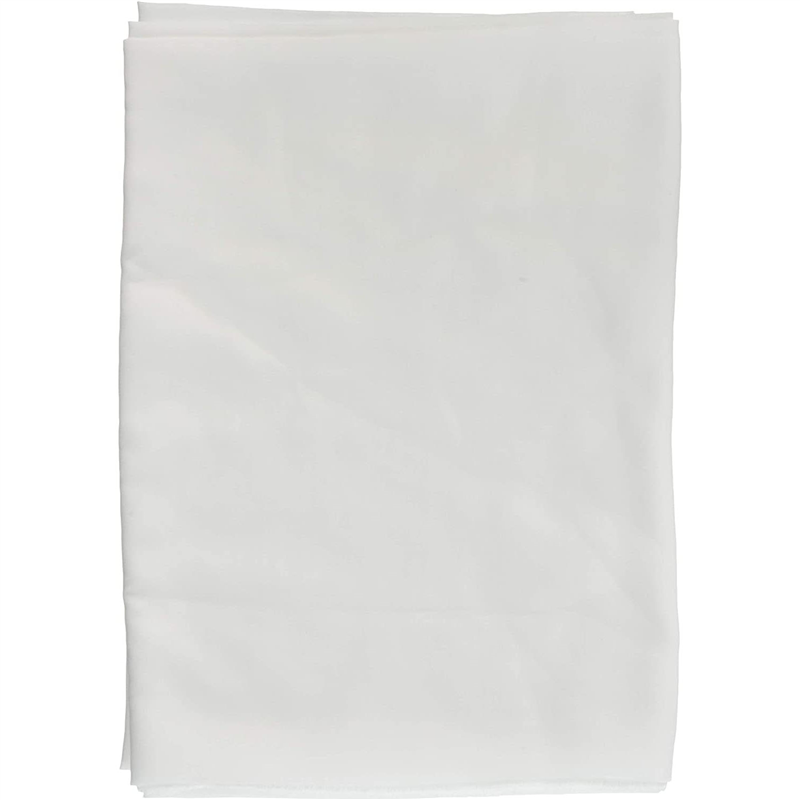 コスモテキスタイル シフォン 布地 服地 巾約112cm×7m切売カット ホワイト DDD7572-FB-7M 1枚（ご注文単位1枚）【直送品】