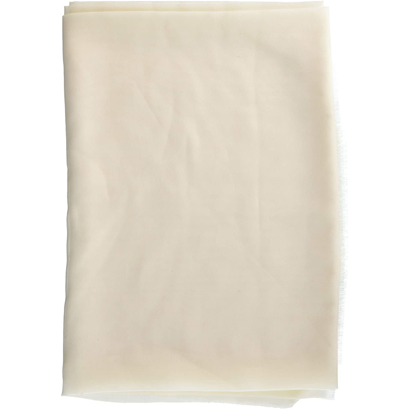 コスモテキスタイル シフォン 布地 服地 巾約112cm×7m切売カット オフホワイト DDD7572-OF-7M 1枚（ご注文単位1枚）【直送品】