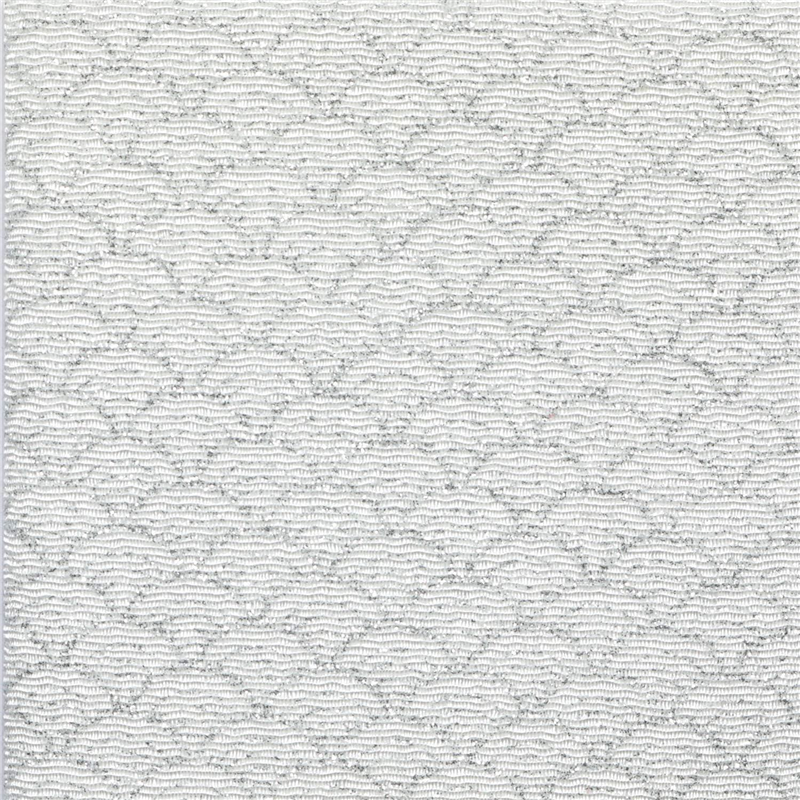 日本紐釦貿易 ちりめんカット 金彩 約23×33cm 青海波柄 銀 G304-OS 1枚（ご注文単位1枚）【直送品】