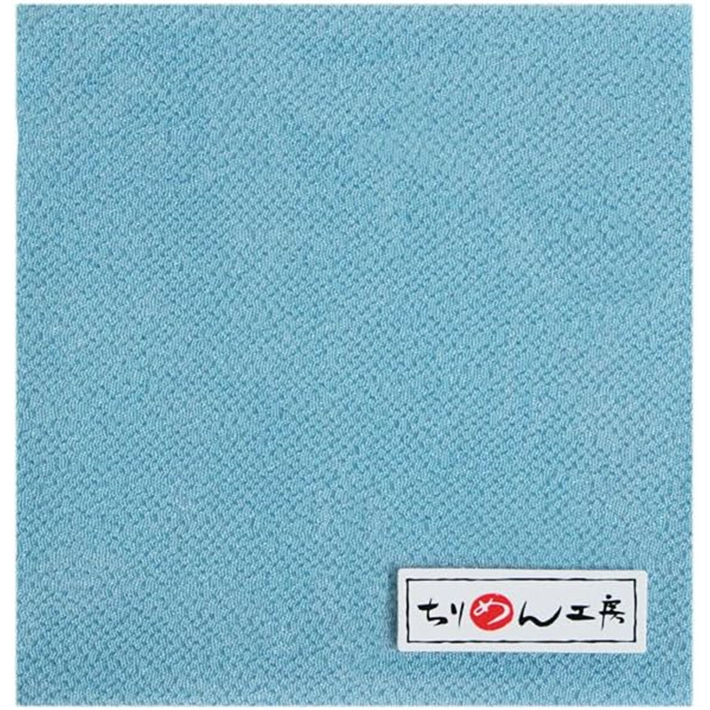 日本紐釦貿易 一越ちりめん無地 カット 約22×33cm 水色 ICN20 1枚（ご注文単位1枚）【直送品】