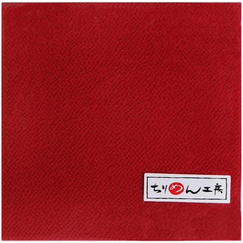 日本紐釦貿易 一越ちりめん無地 カット 約22×33cm 赤 ICN4 1枚（ご注文単位1枚）【直送品】