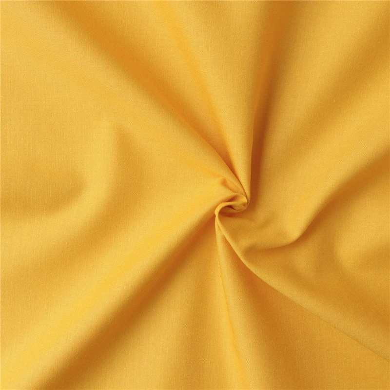 日本紐釦貿易 エイティスクエア 無地 生地 綿100% シャーティング ヒマワリ 黄色系 巾約108cm×9m切売カット KD4630-110-9M 1枚（ご注文単位1枚）【直送品】