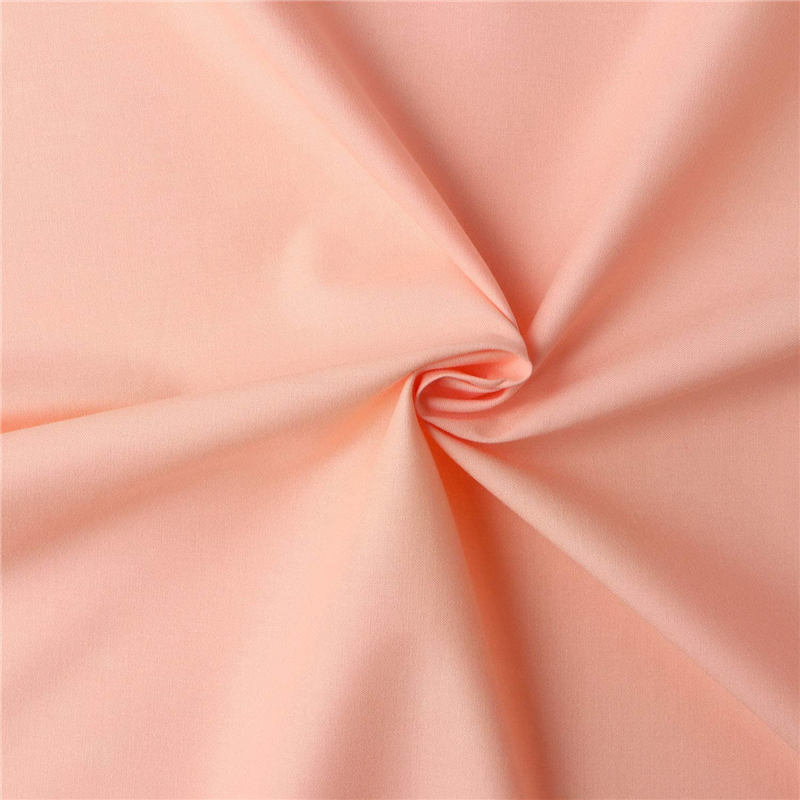 日本紐釦貿易 エイティスクエア 無地 生地 綿100% シャーティング ピーチベージュ ピンク系 巾約108cm×4m切売カット KD4630-111-4M 1枚（ご注文単位1枚）【直送品】