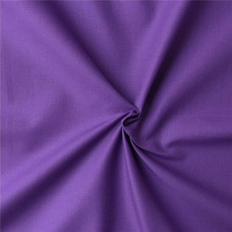 日本紐釦貿易 エイティスクエア 無地 生地 綿100% シャーティング アヤメ パープル系 巾約108cm×7m切売カット KD4630-116-7M 1枚（ご注文単位1枚）【直送品】