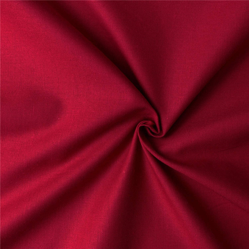 日本紐釦貿易 エイティスクエア 無地 生地 綿100% シャーティング ディープレッド レッド系 巾約108cm×8m切売カット KD4630-129-8M 1枚（ご注文単位1枚）【直送品】