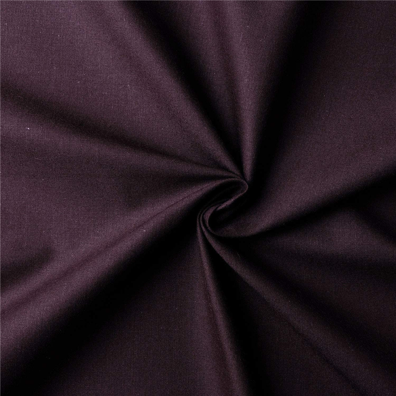 日本紐釦貿易 エイティスクエア 無地 生地 綿100% シャーティング ボルドー パープル系 巾約108cm×8m切売カット KD4630-133-8M 1枚（ご注文単位1枚）【直送品】