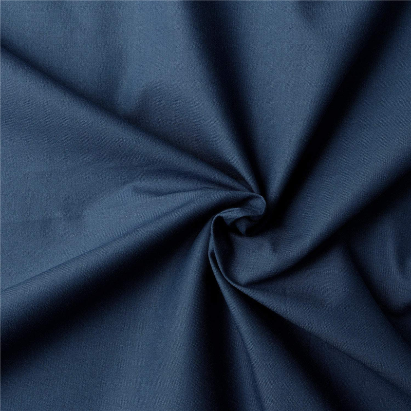 日本紐釦貿易 エイティスクエア 無地 生地 綿100% シャーティング テツコン ネイビー系 巾約108cm×3m切売カット KD4630-144-3M 1枚（ご注文単位1枚）【直送品】