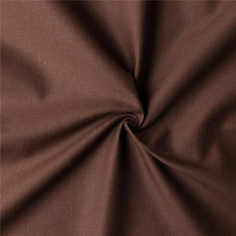 日本紐釦貿易 エイティスクエア 無地 生地 綿100% シャーティング マロン ブラウン系 巾約108cm×9m切売カット KD4630-226-9M 1枚（ご注文単位1枚）【直送品】