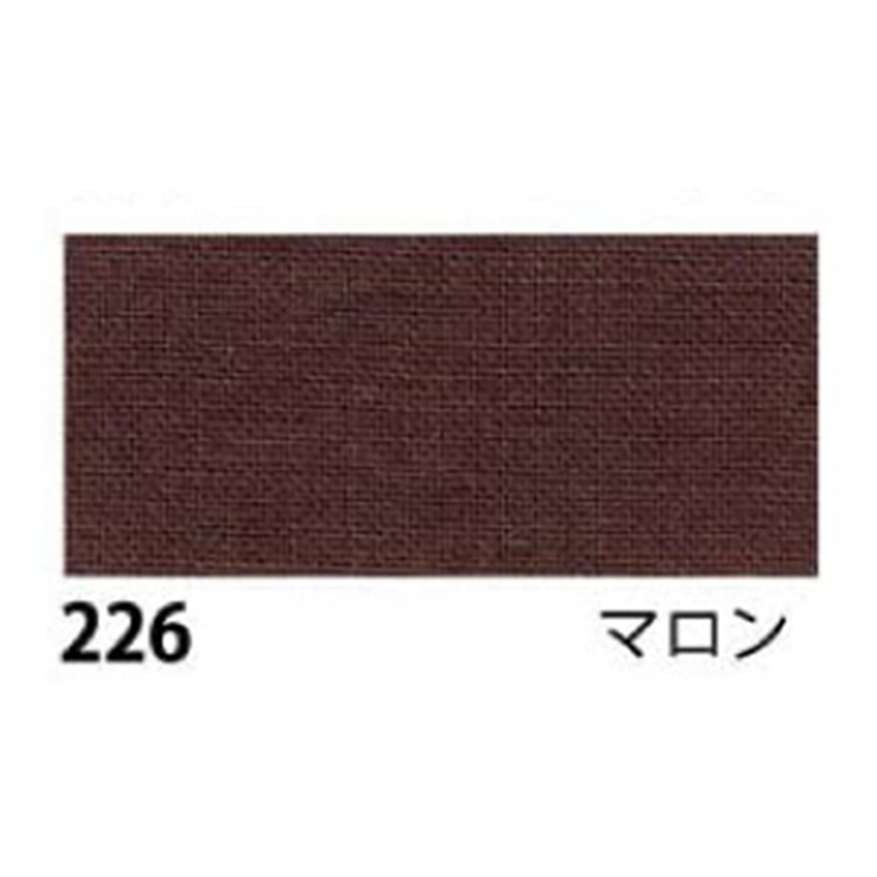 日本紐釦貿易 エイティスクエア 無地 生地 綿100% シャーティング マロン ブラウン系 巾約108cm×9m切売カット KD4630-226-9M 1枚（ご注文単位1枚）【直送品】