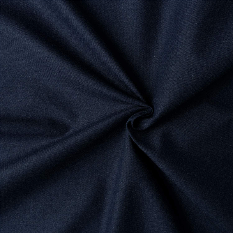 日本紐釦貿易 エイティスクエア 無地 生地 綿100% シャーティング ネイビー ネイビー系 巾約108cm×8m切売カット KD4630-242-8M 1枚（ご注文単位1枚）【直送品】